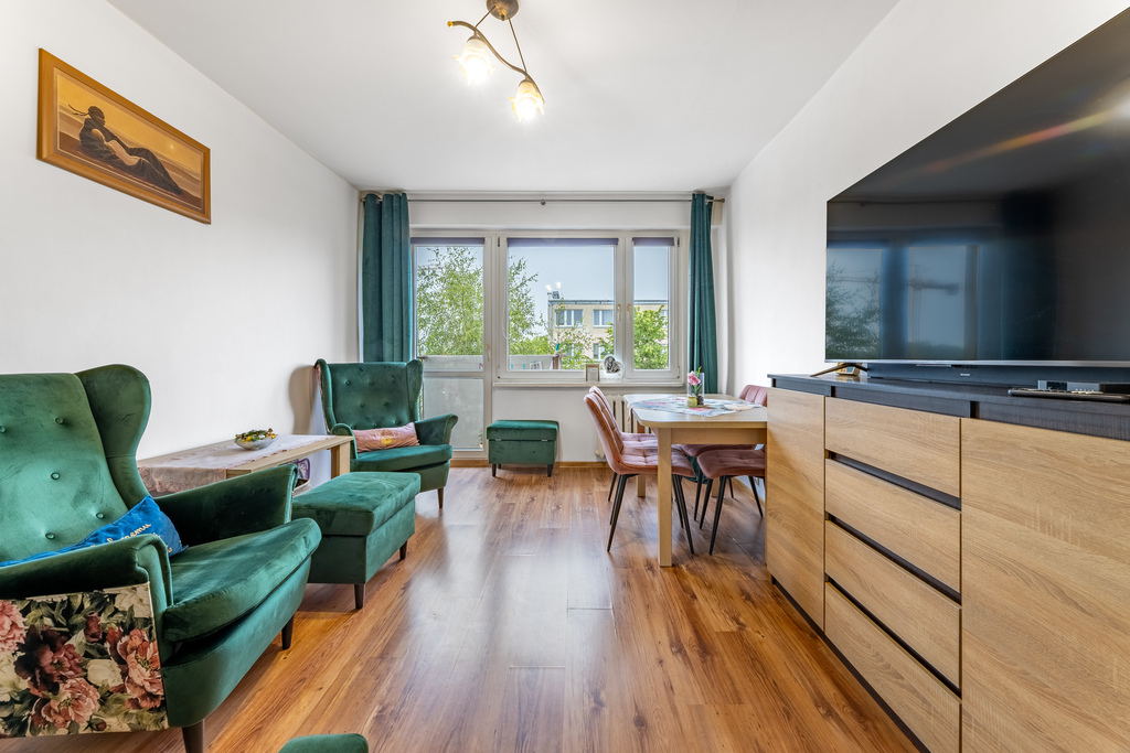 3 pokoje z balkonem | 48 m² | Brodnica