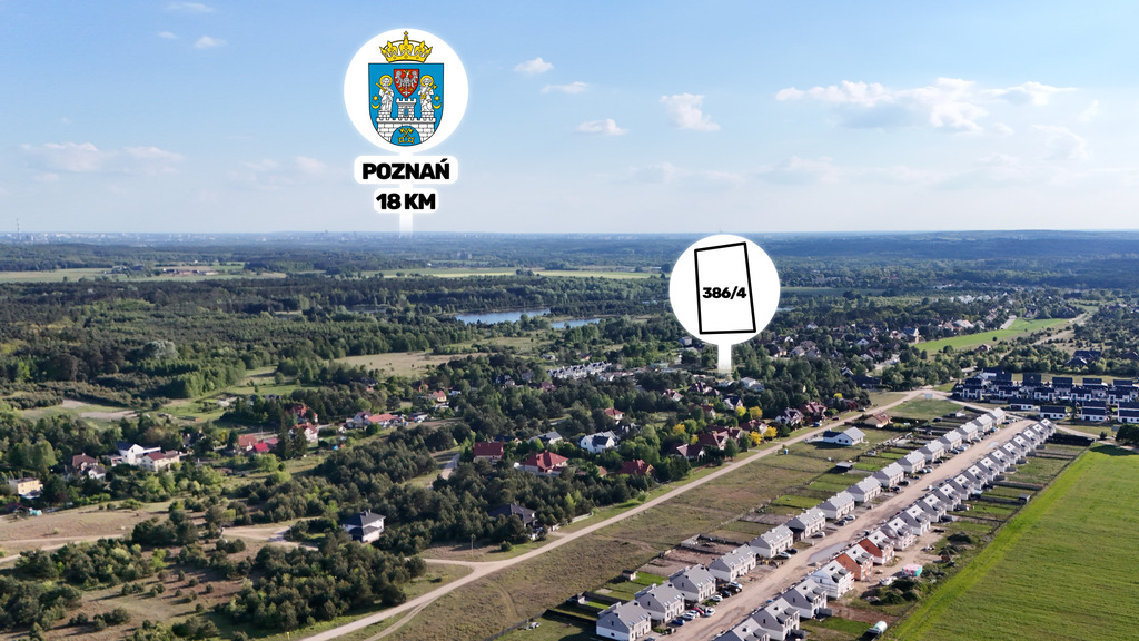 Działka budowlana Potasze- pod dom jednorodzinny