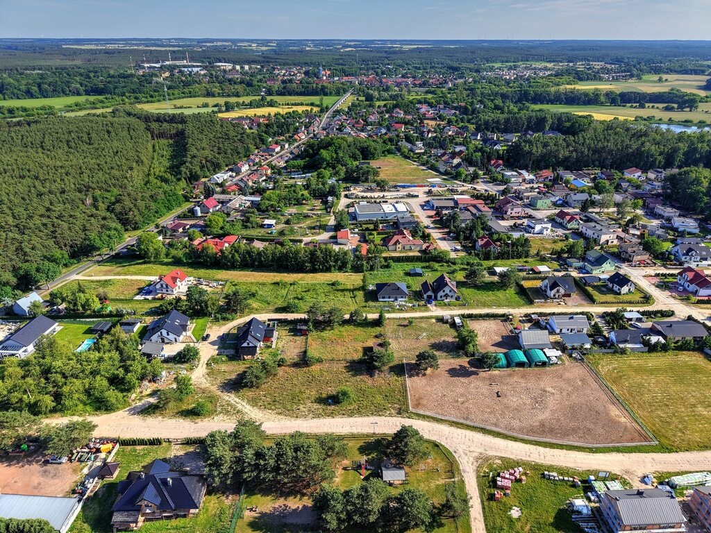Sieraków -działka 1038m² MPZP MN/U  kraina jezior