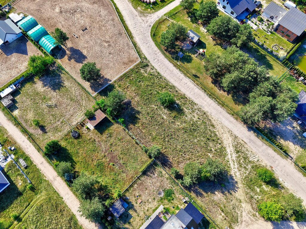 Sieraków -działka 1038m² MPZP MN/U  kraina jezior