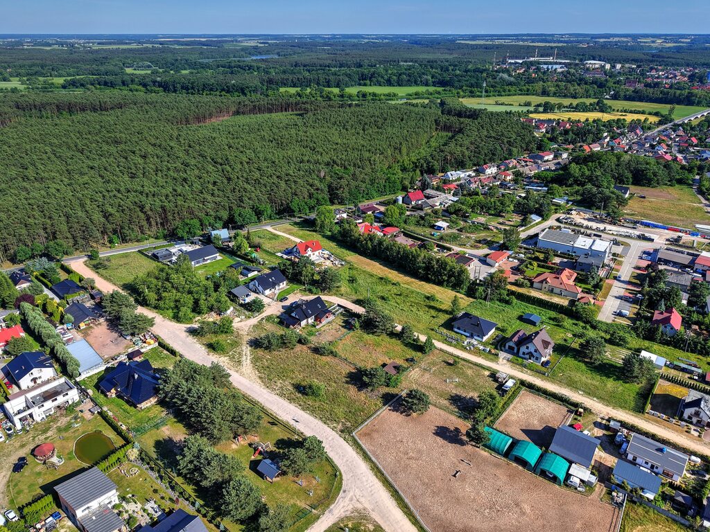 Sieraków -działka 1038m² MPZP MN/U  kraina jezior