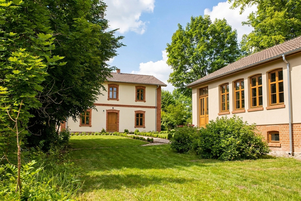 2,23 ha i XIX-wieczny folwark. Masz plan?
