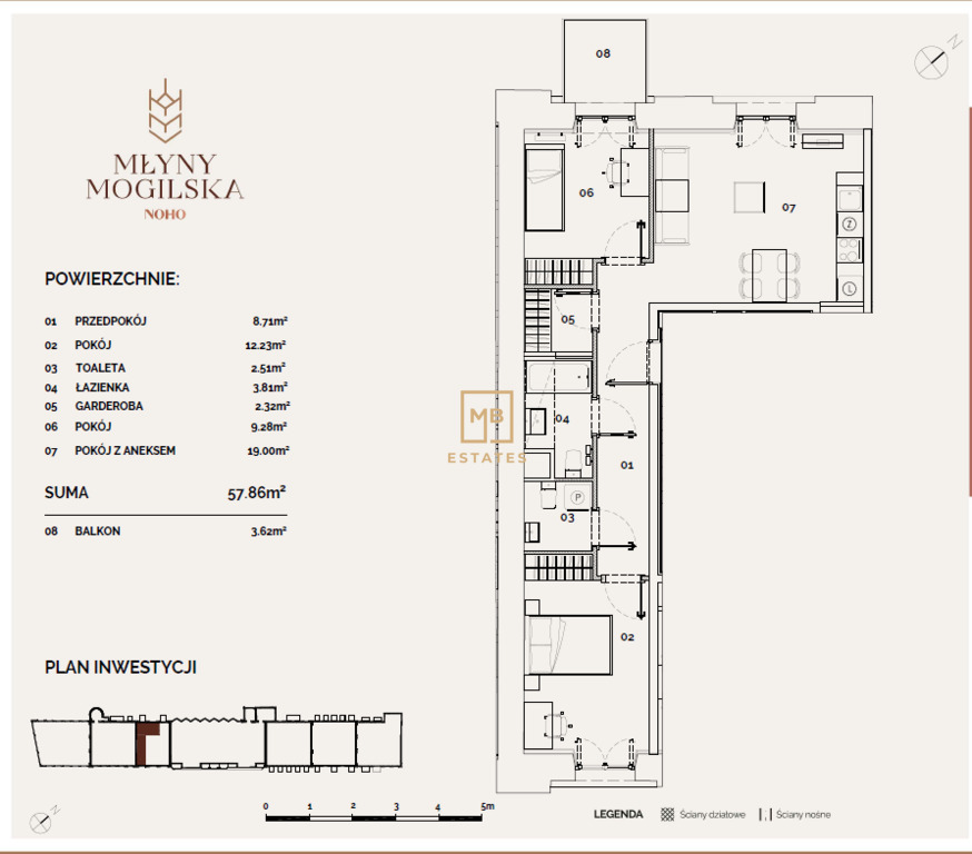 Przestronny Apartament Premium | Mogilska