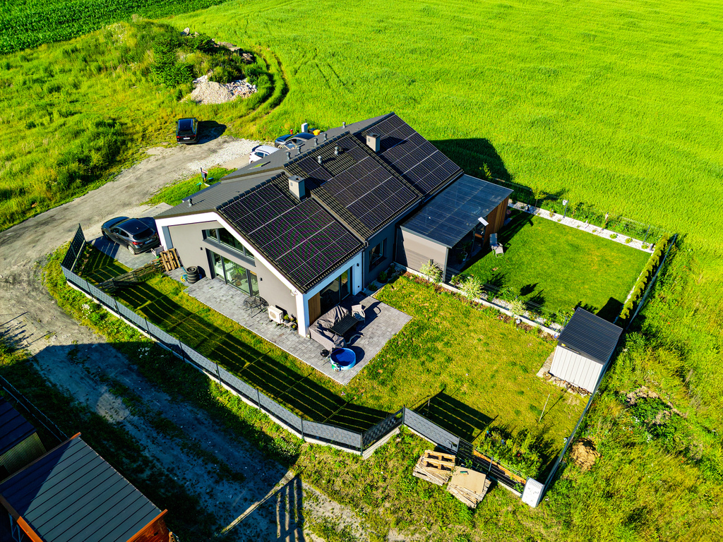 Wiejski klimat nowoczesne rozwiązania fotowoltaika
