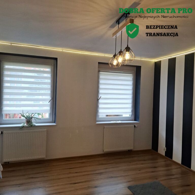 2 pokoje z ogródkiem i dużą piwnicą