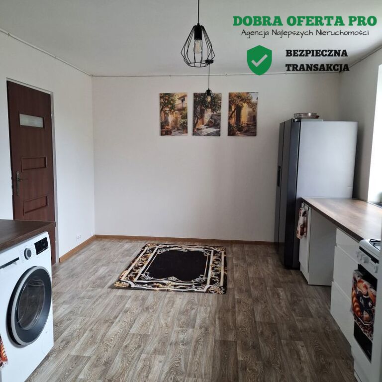 2 pokoje z ogródkiem i dużą piwnicą