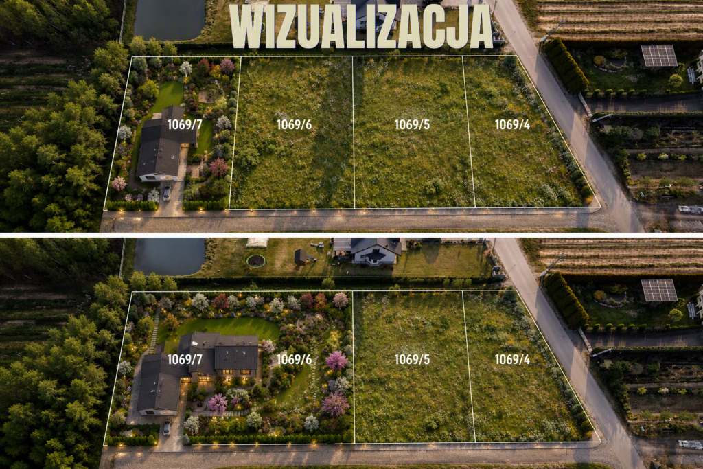 DZIAŁKI PRZY LESIE - STOK LACKI FOLWARK