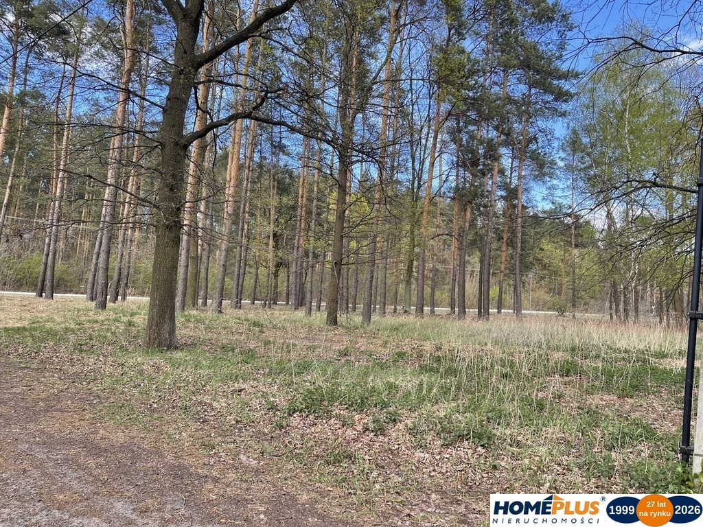 Działka bud. 1371 m² przy lesie, zielona okolica.