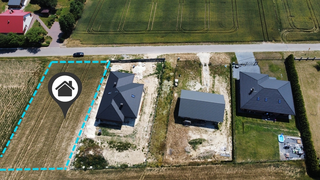 Dragany 1200 m² | 24 m front | MPZP