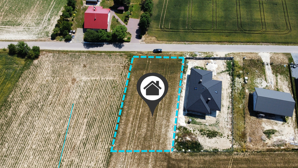 Dragany 1200 m² | 24 m front | MPZP