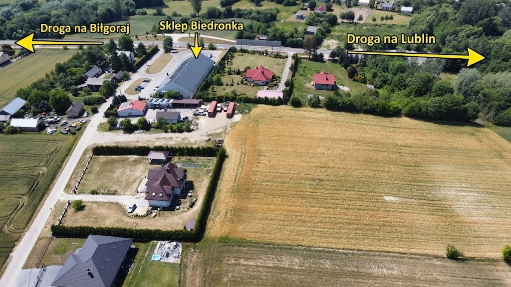 Dragany 1200 m² | 24 m front | MPZP
