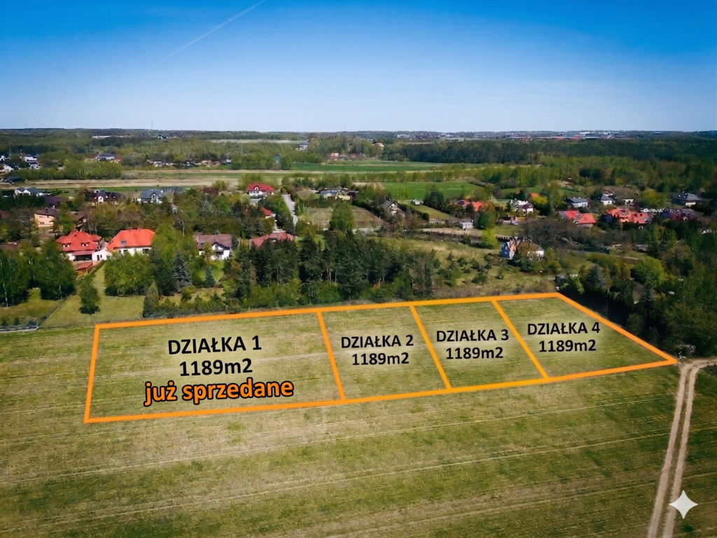 Działki budowlane w Mileszkach