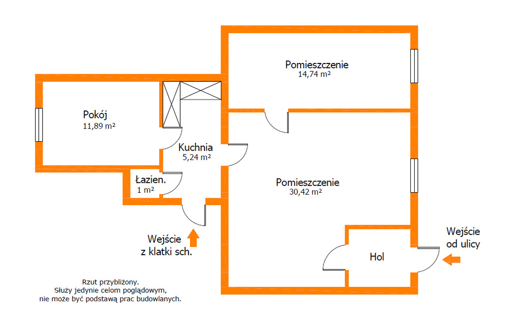 Twoja marka w centrum uwagi: 63 m² Łódź