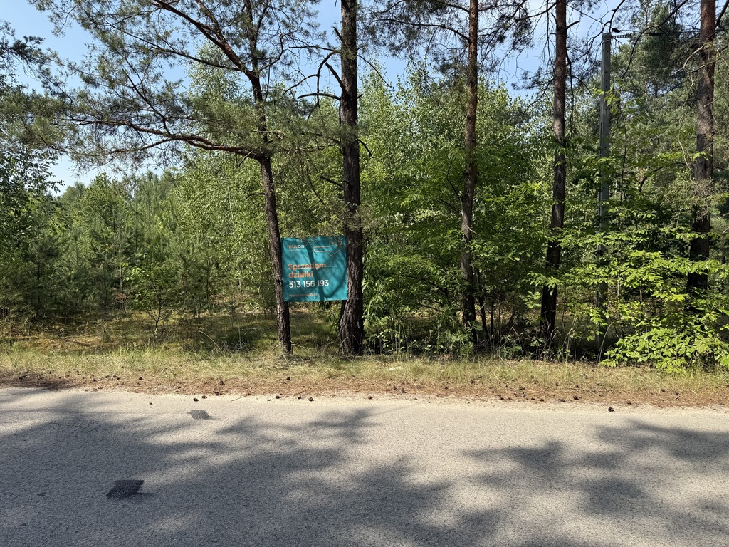 Działka budowlana, 3000m2, Osina, gm. Kluki