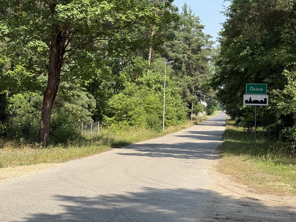 Działka budowlana, 3000m2, Osina, gm. Kluki