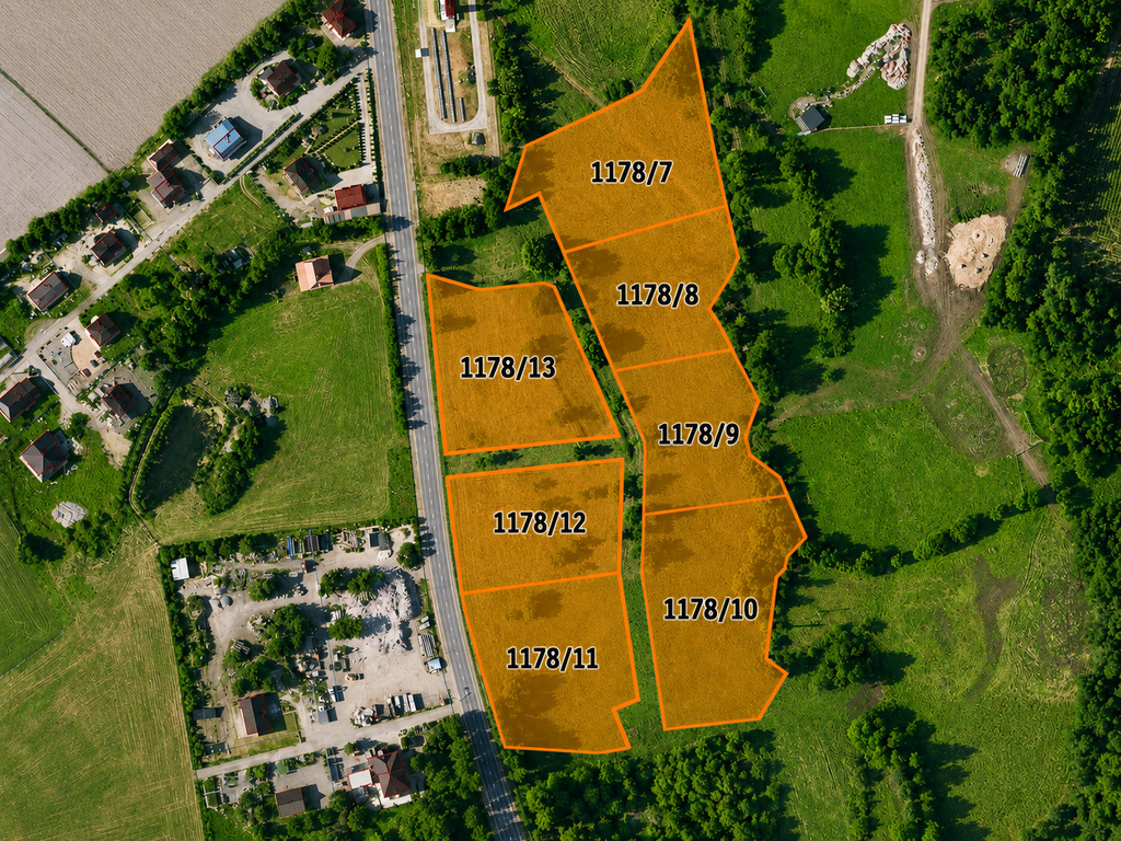 Działki budowlane z otoczeniem natury