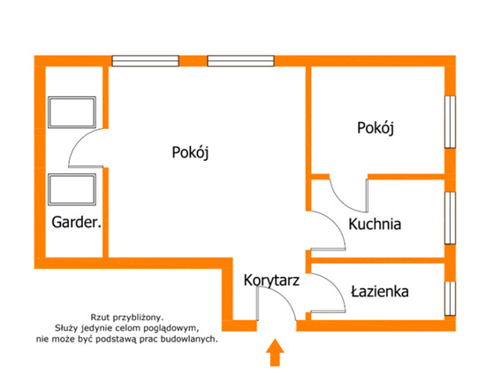 Żary, 60,5m² w kamienicy - świetna inwestycja