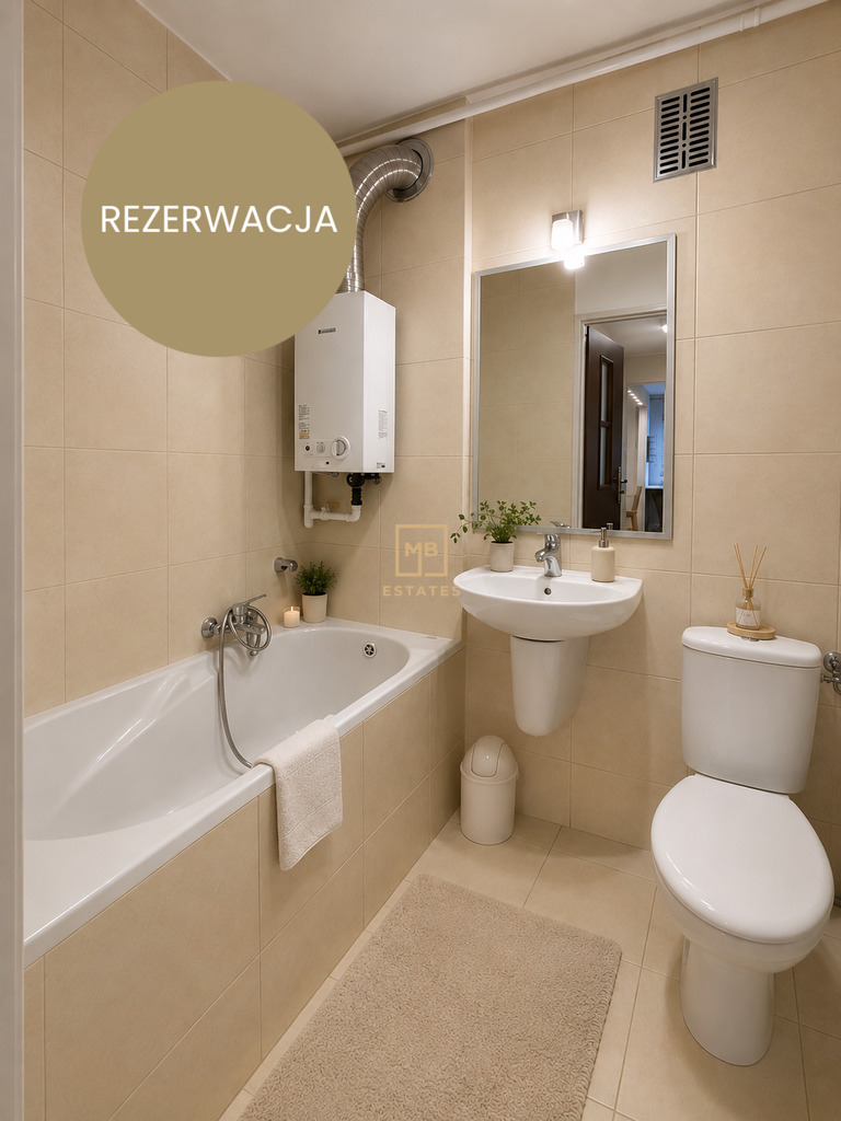 3 pokoje | 48 m2 | I piętro | Piwnica | Balkon