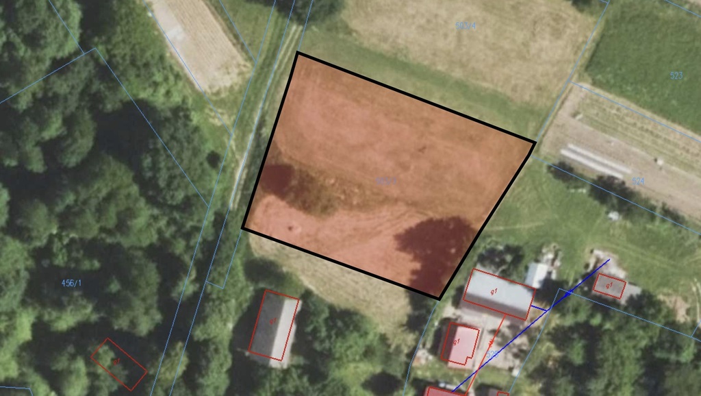Broniszów - widokowa, budowlana 19,59 ar z WZ