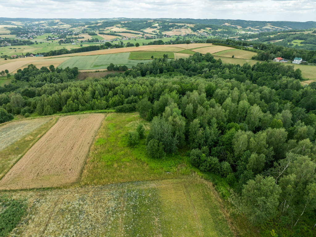 Broniszów - widokowa, budowlana 36,54 ar z WZ