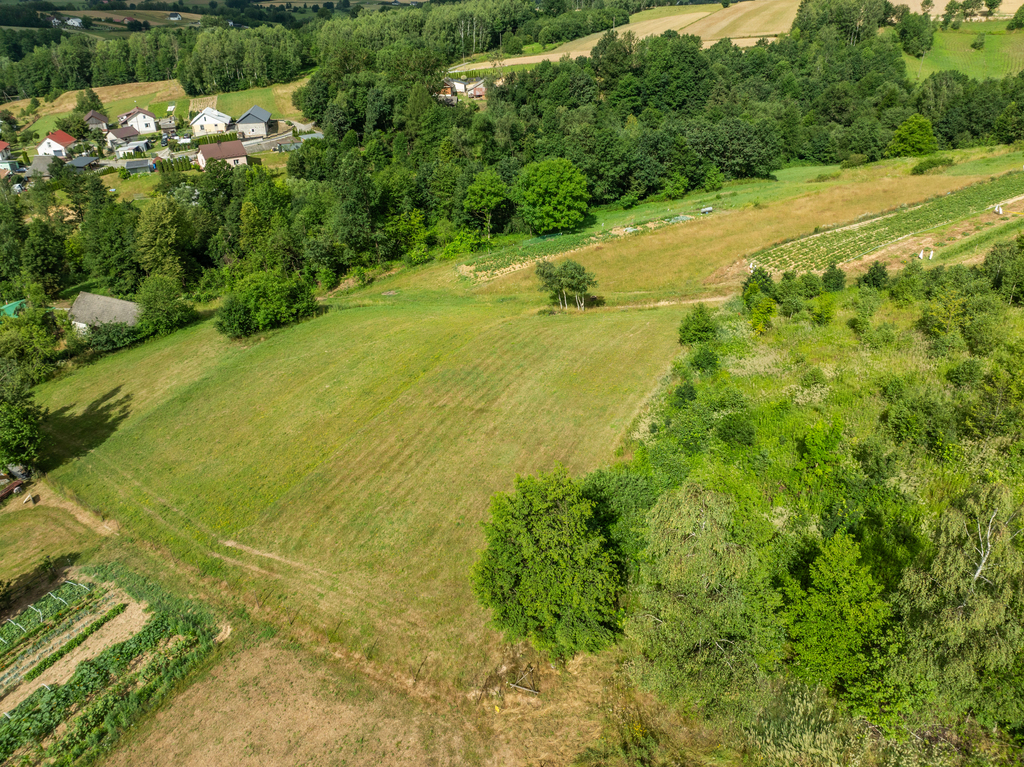 Broniszów - widokowa, budowlana 19,58 ar z WZ