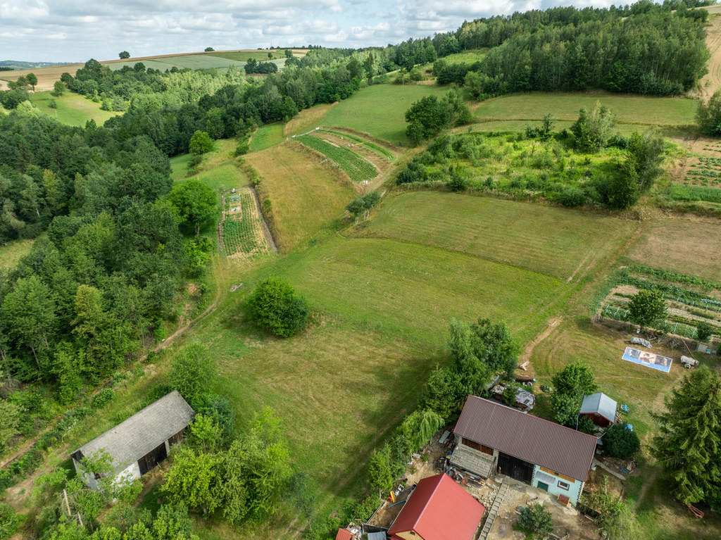 Broniszów - widokowa, budowlana 19,59 ar z WZ