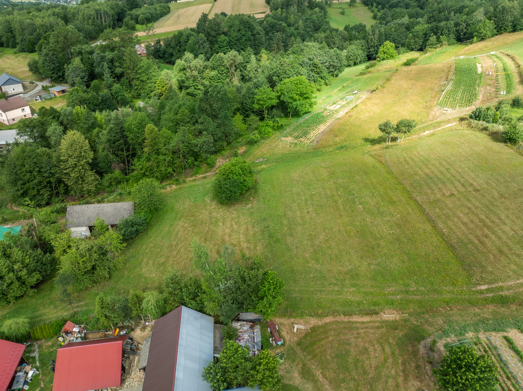 Broniszów - widokowa, budowlana 19,59 ar z WZ
