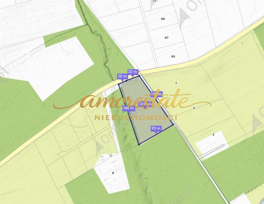 Działka UT 10400 m² | Inwestycja