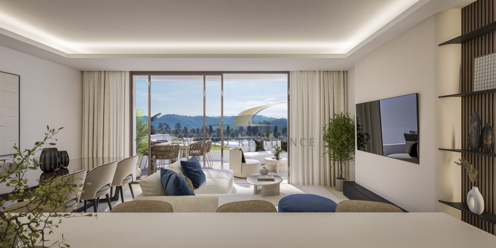 Apartamenty przy polu golfowym blisko Fuengiroli