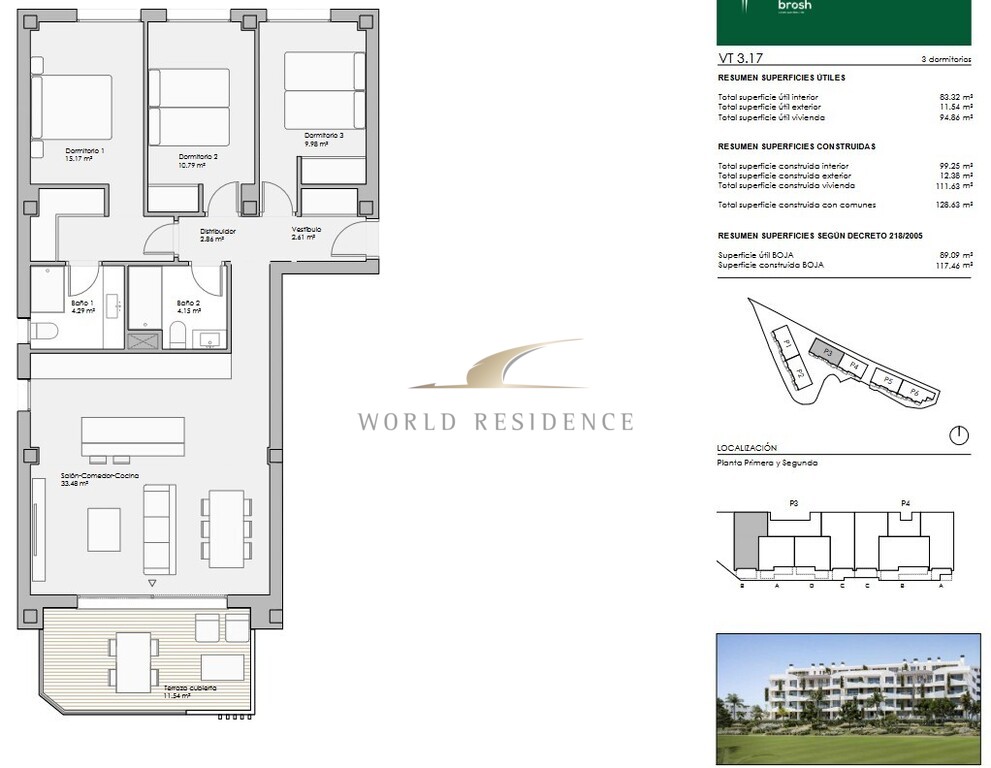 Apartamenty przy polu golfowym blisko Fuengiroli