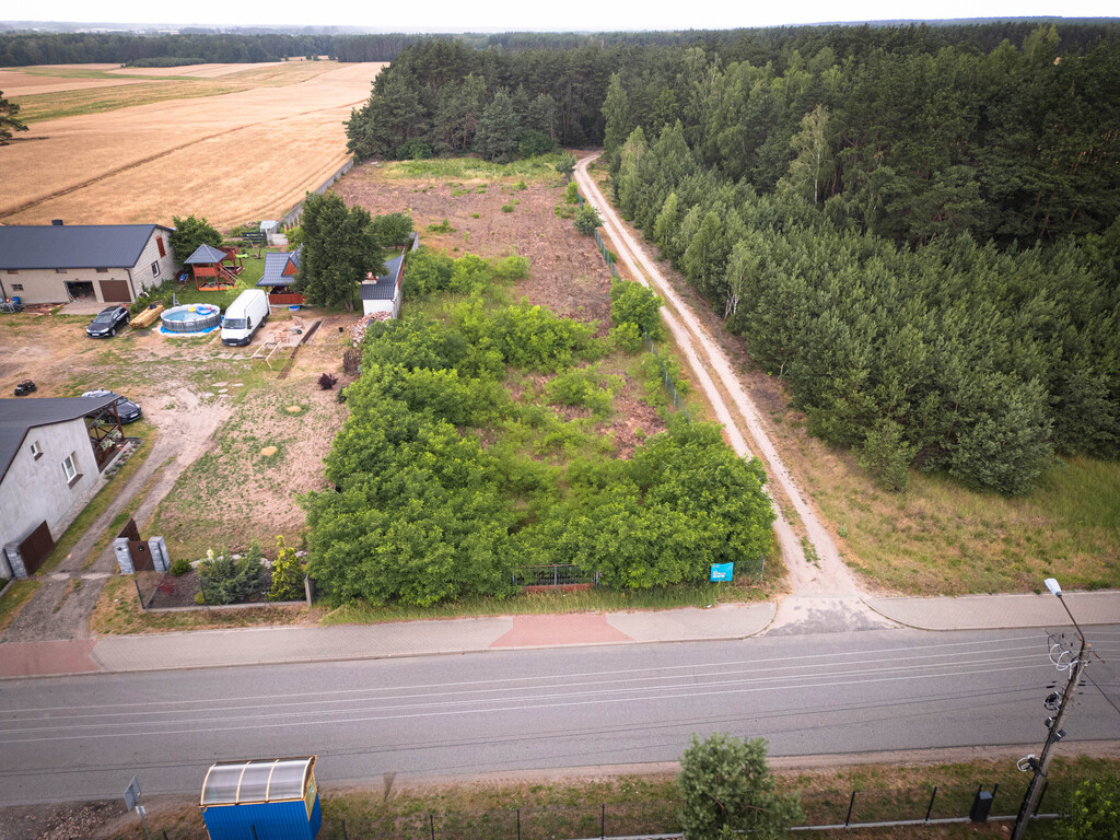 Działka siedliskowa, 3808m2,Borowo I, gm. Koluszki