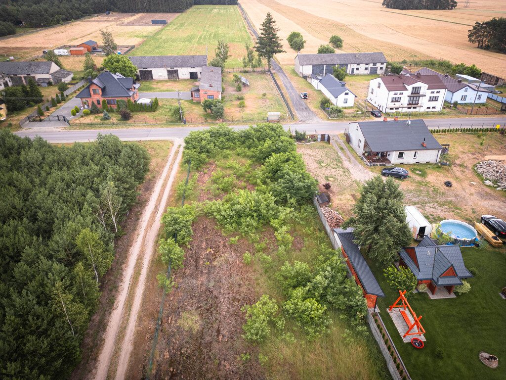 Działka siedliskowa, 3808m2,Borowo I, gm. Koluszki
