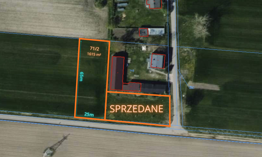 Tęcza nie kłamie, tu jest złoto! 1615 m²