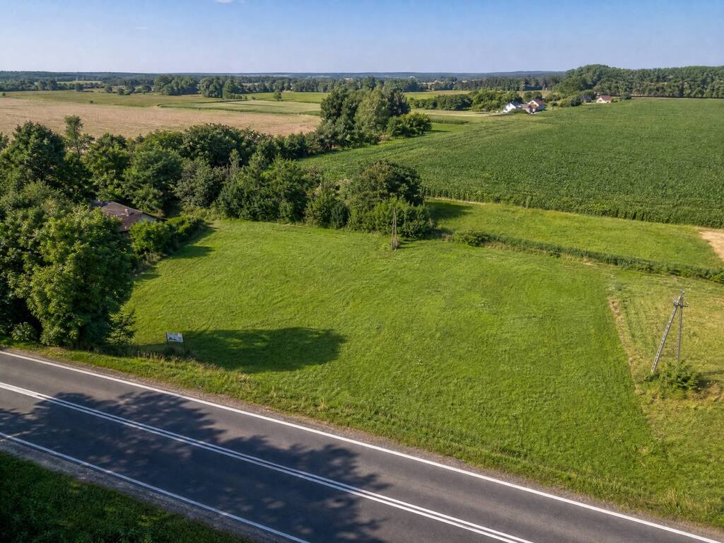 Działka 1047 m² Drobin, MPZP, przy DK10
