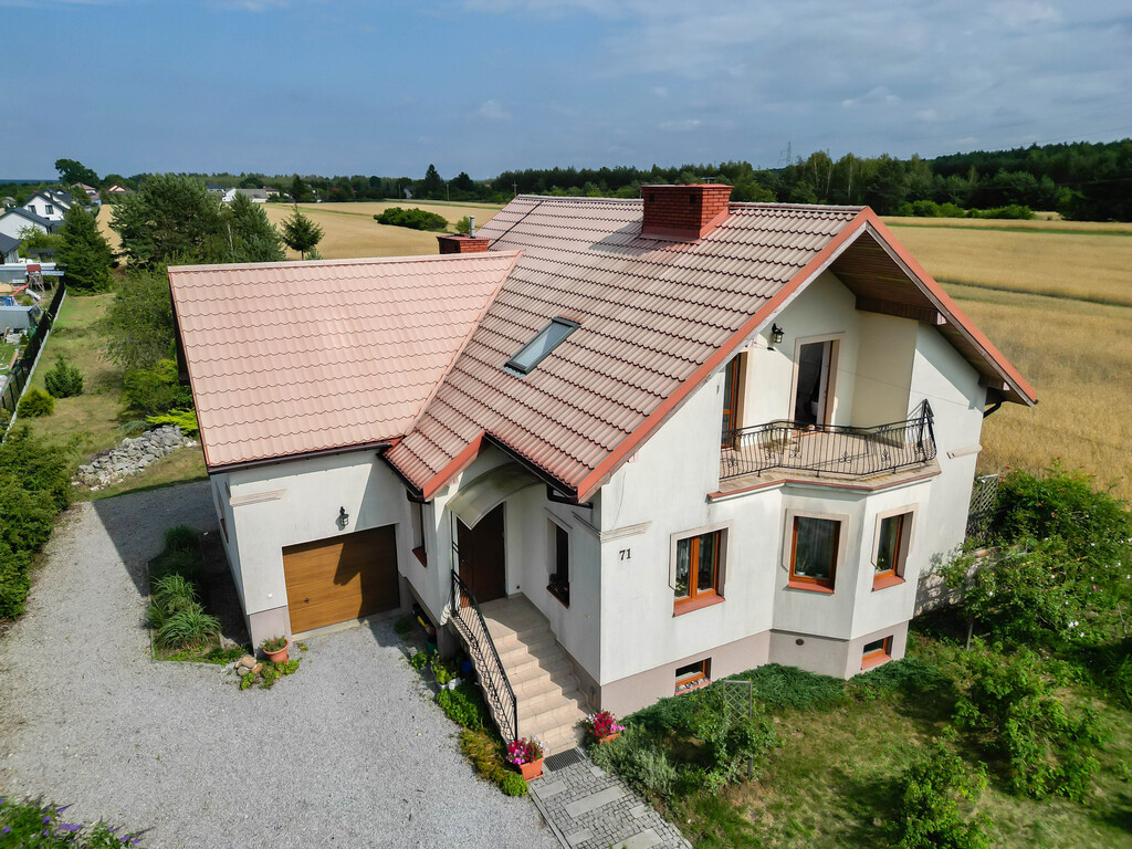 Dom przy lesie 193m2 działka 3050m2 Magonie