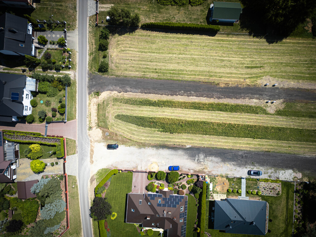 Działka budowlana przy drodze asfaltowej | 1184 m²