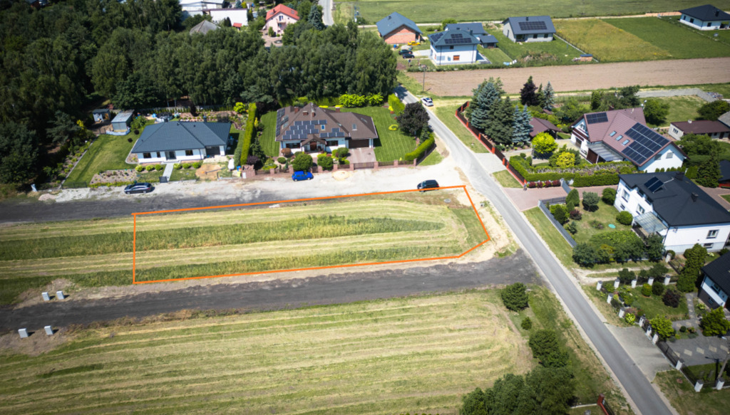 Działka budowlana przy drodze asfaltowej | 1184 m²