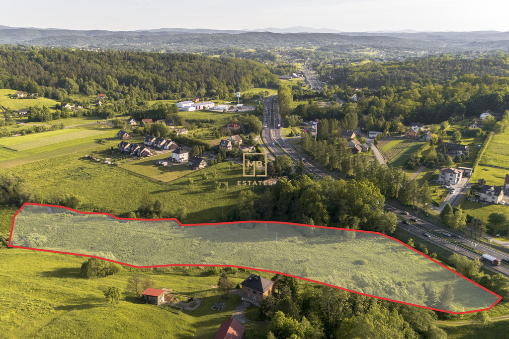 Grunty usługowo-komercyjne 1,75 ha przy Zakopiance