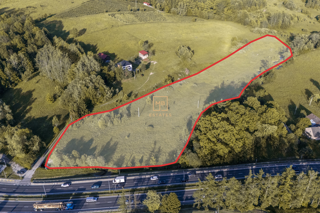 Grunty usługowo-komercyjne 1,75 ha przy Zakopiance