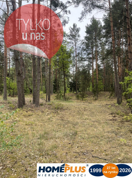 Działka w lesie 2064 m² - letniskowa i całoroczna