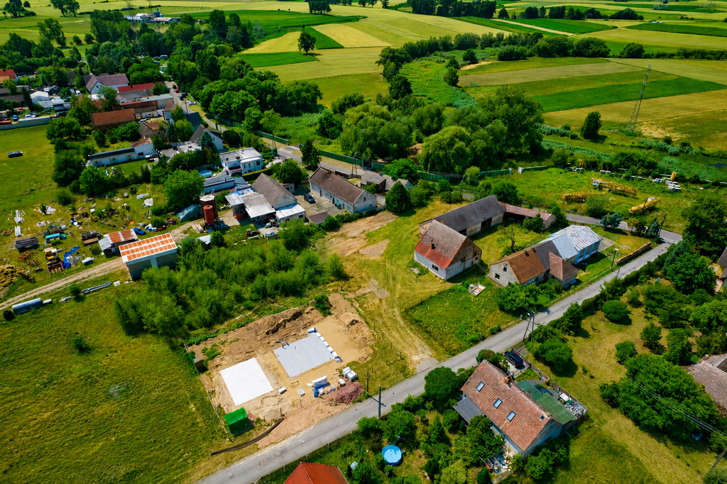 Uzbrojona działka budowlana 20,7 ara Opole-Borki