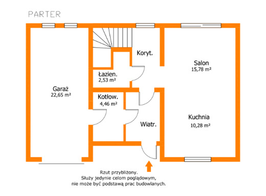 Nowoczesny bliźniak | Kolbuszowa | 135,14 m²