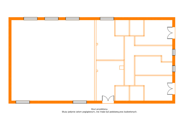 0,5 ha dla biznesu | Obiekt 288 m² w budowie