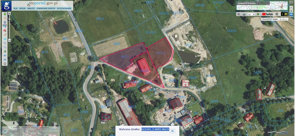 0,5 ha dla biznesu | Obiekt 288 m² w budowie