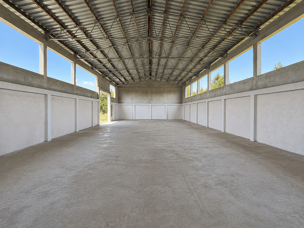 0,5 ha dla biznesu | Obiekt 288 m² w budowie