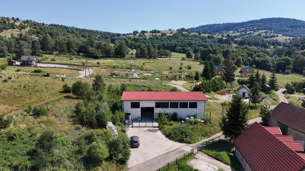 0,5 ha dla biznesu | Obiekt 288 m² w budowie