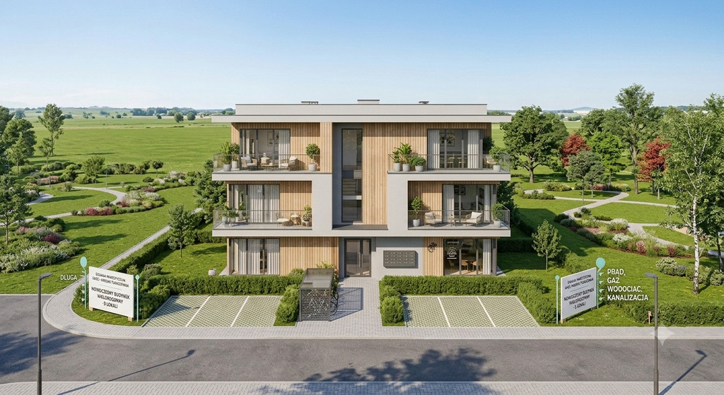 Działka inwestycyjna z MPZP | Krosno | 721m²