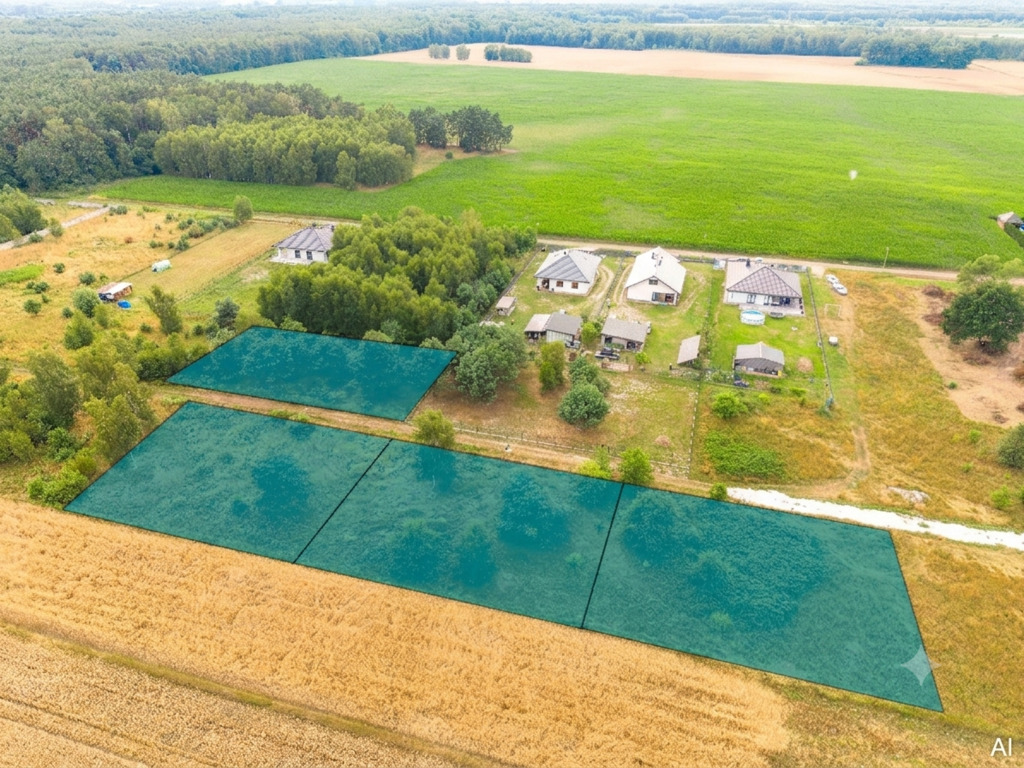 Gotowe WZ! Działka 1332 m² pod Bełchatowem