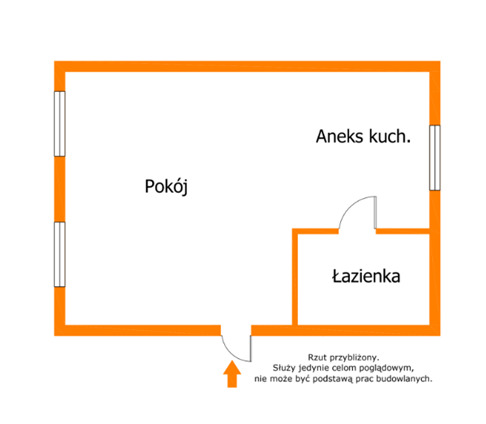 Zamieszkaj lub wynajmij | 38 m² | Parter