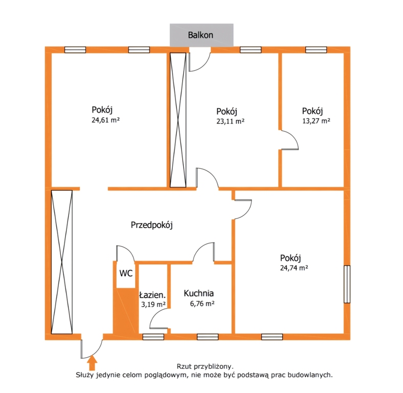 Przestrzeń domu, wygoda apartamentu.   127m2 p